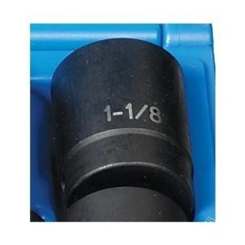 Grey Pneumatic 1/2" Drive x 1-1/8" Standard - 12 Point Socket (2136R)