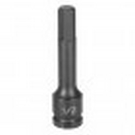 Grey Pneumatic 1/2" Drive 7 Mm Hex Impact Bit Socket (29074M)