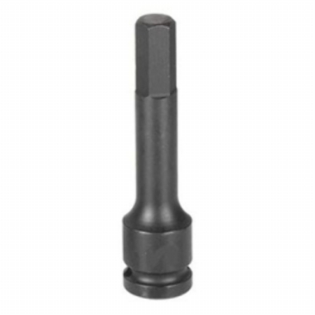 Grey Pneumatic 1/2" Drive x 8mm Hex Driver 4" Length Socket (29084M)