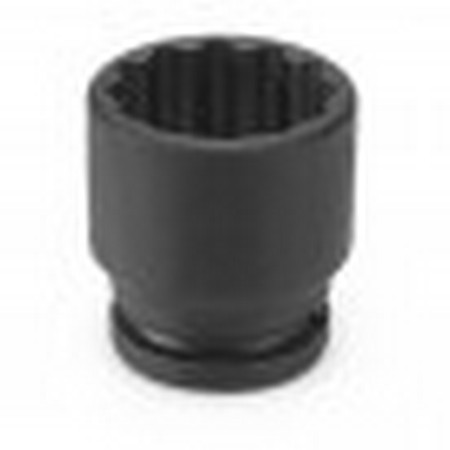 Grey Pneumatic 3/4" Drive 40 Mm 12-Point Standard Impact Socket (3140M)