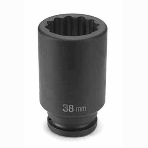 Grey Pneumatic 3/4" Drive 42 Mm 12-Point Deep Impact Socket (3142MD)