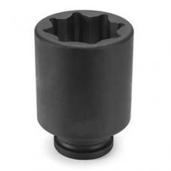Grey Pneumatic 3/4" Drive 1-1/8" 8-Point Deep Impact Socket (3536SD)