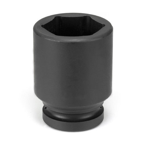 1" Drive, 2-1/2" Size, SAE Socket, 6 Points, 2-1/2",1"D,Impact ,D,Blk