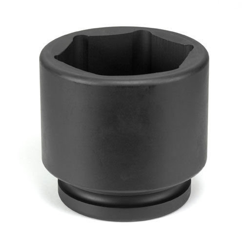 1" Drive, 3-1/8" Size, SAE Socket, 6 Points, 3-1/8",1"D,Impact,Blk
