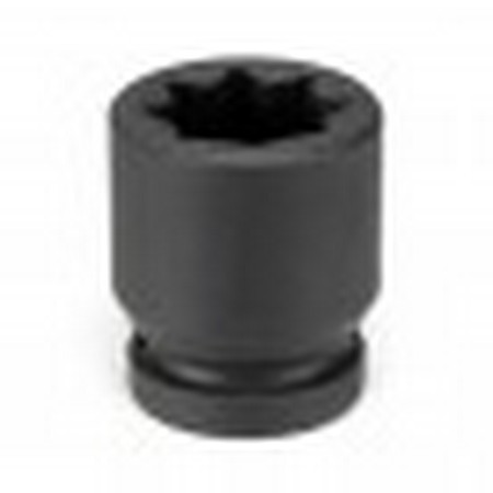 Grey Pneumatic 1" Drive 2-3/16" 8-Point Standard Impact Socket (4570S)