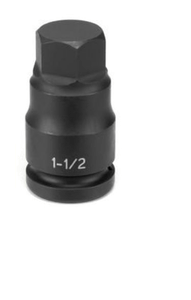 Grey Pneumatic 1" Drive 13/16" Hex Impact Bit Socket (4926F)