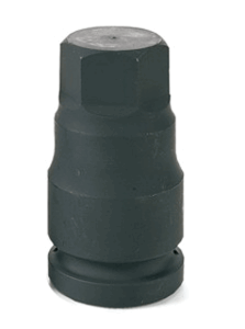 Picture of Grey Pneumatic 4933M 1 in. Drive x 33 mm Hex Driver