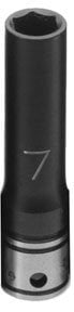 Grey Pneumatic GY81007MD 0.38 in. Drive x 7 mm 6 Point Deep Duo-Socket