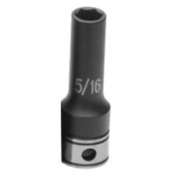 3/8" Drive, 6-Point SAE Socket, 3/8 Drive X 5/16 Deep Duo-Socket - 6 Point
