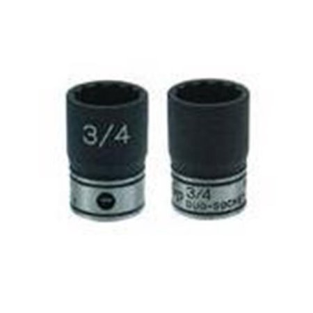 Grey Pneumatic 1/2" Drive x 13/16" Deep Duo-Socket - 6 Point (82026D)