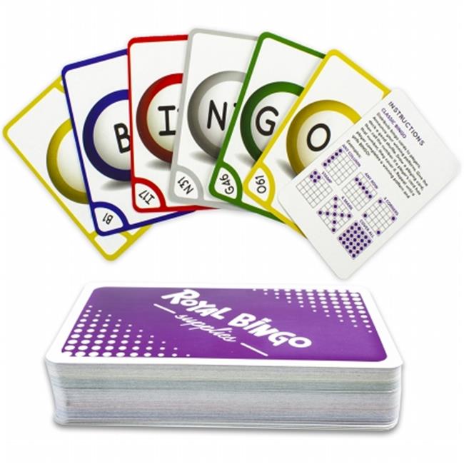 Brybelly Holdings GBIN-802 Jumbo Bingo Calling Cards