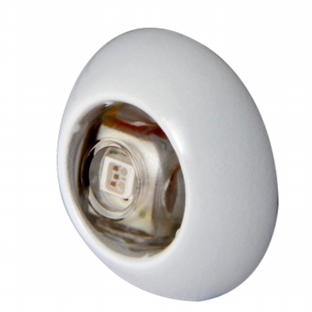 Exuma Courtesy Light - White Housing - Blue Light