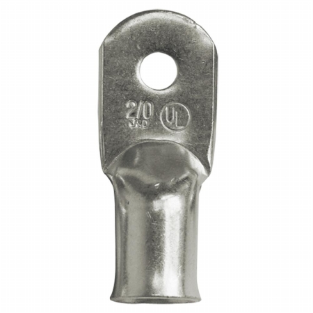 Heavy Duty 2 AWG Tinned Lug - 0.25 in. - Pack of 25