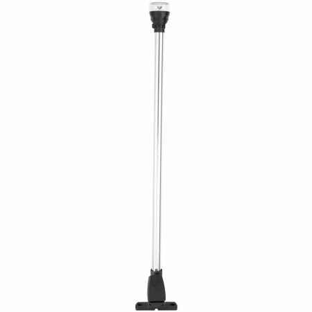 LightArmor All-Round 12" Fold-Down Navigation Light w/ Horizontal Mt Base in Grey