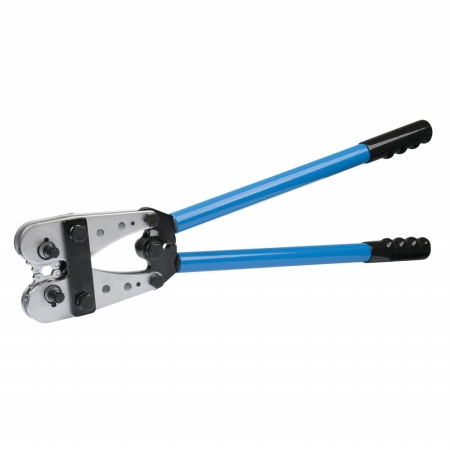 8 to 4 by 0 AWG Heavy-Duty Hex Lug & Terminal Crimper