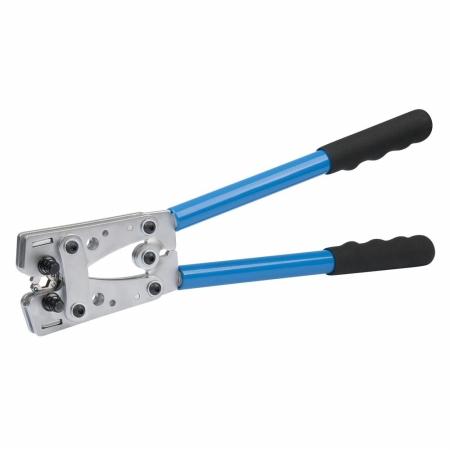 Hex Lug & Terminal Crimper, Heavy-Duty, 6 AWG to 1/0 AWG