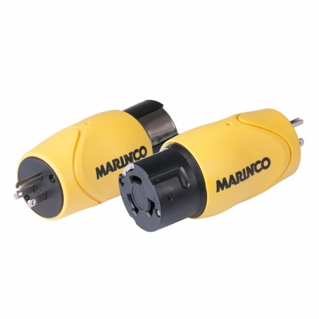 Marinco EEL Shore Power Y Adapter, 15 Amp 125V Male to 50 Amp 125/250V Female | by West Marine