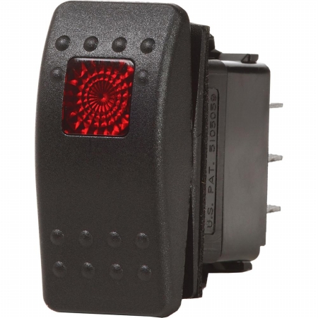 s  Contura II Switch SPDT Black, On-Off-On