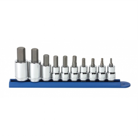 Picture of GearWrench 80578 Metric Hex Bit Socket Set - 10 Piece