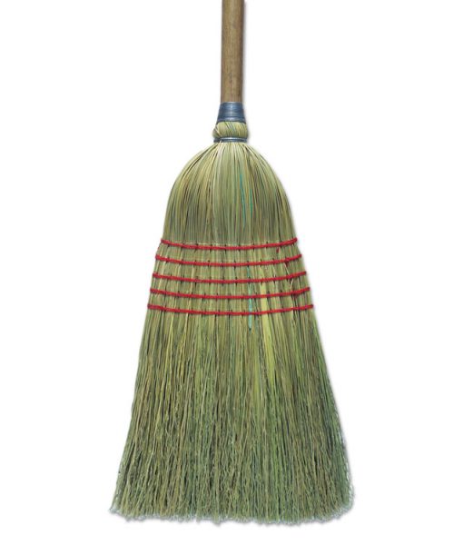 Picture of Boardwalk BWKBR10003 Corn Broom with Lacquered Wood Handle&#44; Natural - 6 Per Carton