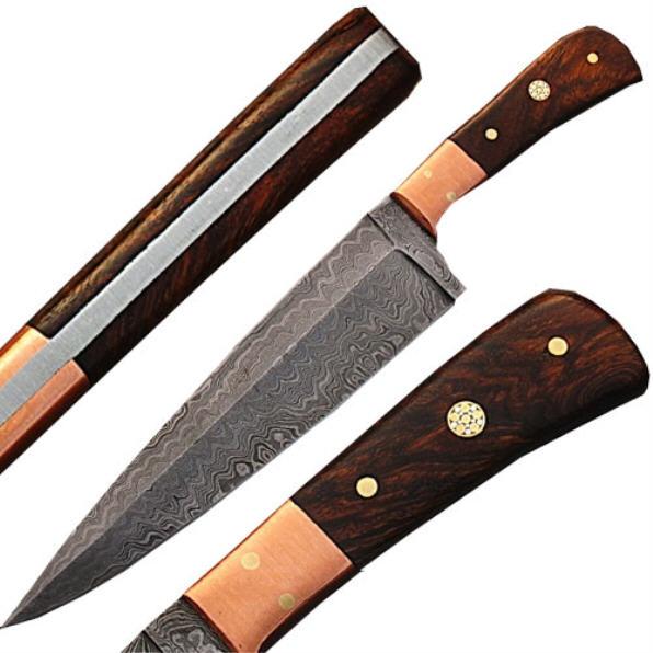 Grey Eagle Trader SDM2171 Chefs Real Damascus Steel Knife