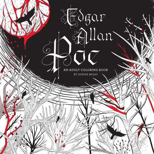 Picture of AzureGreen BEDGALL Edgar Allan Poe Coloring Book
