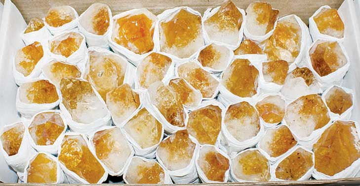 Citrine Points - Yellow - Assorted Sizes - Natural Gemstone Collection