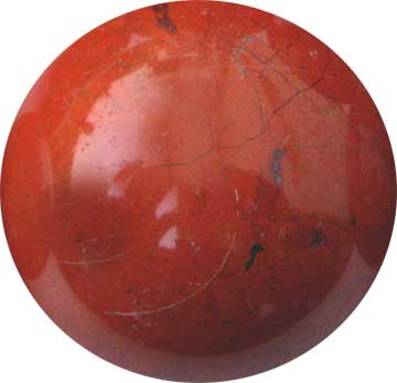 GSJASR40 40 mm Jasper Red Sphere