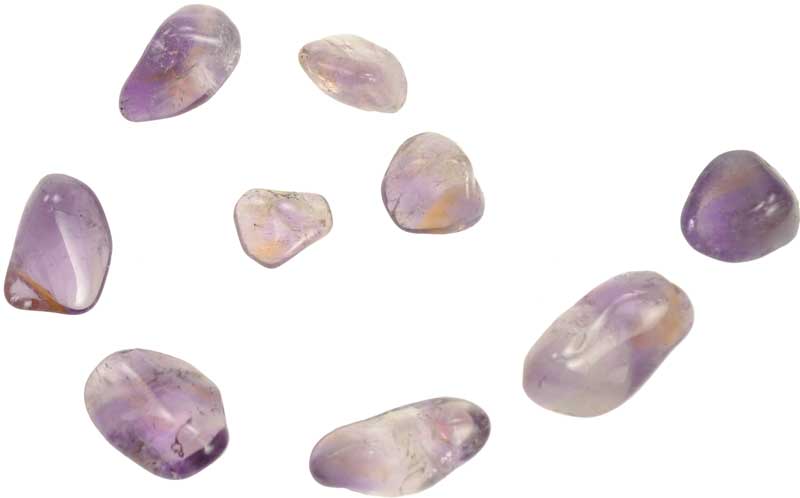 Ametrine Tumbled Stones - 1 lbs