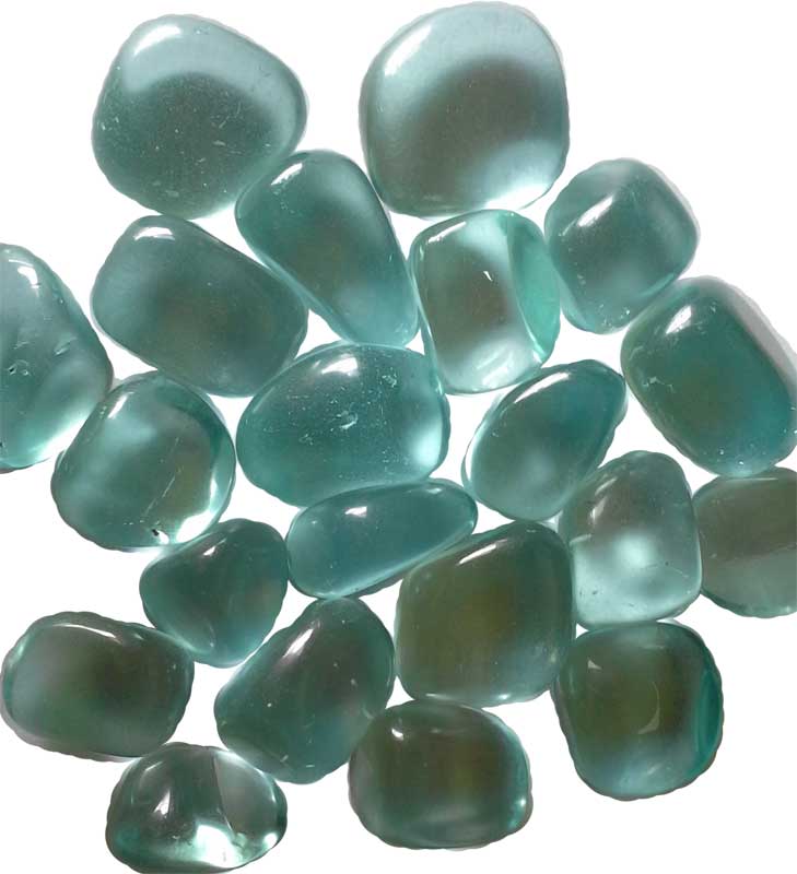 Obsidian - Blue Tumbled Stones - 1 lbs