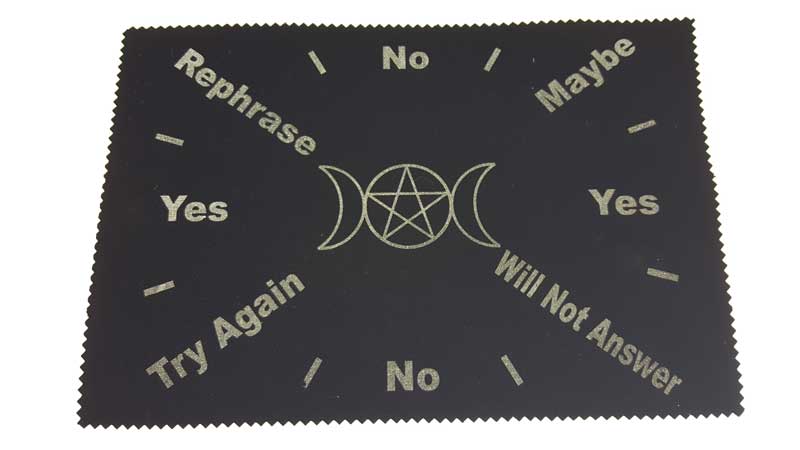 Triple Moon Pentagram Pendulum Map, 8 x 12 in.