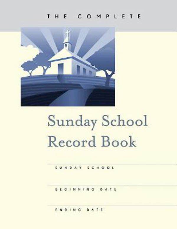 Picture of Abingdon Press 100775 Complete Sunday School Record Book by Press Abingdon