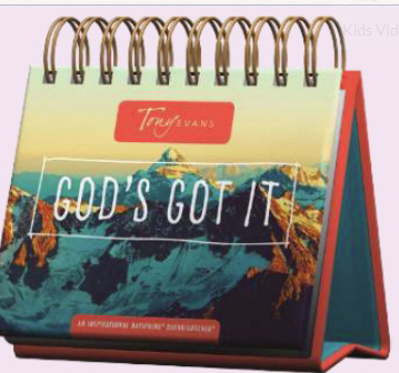 Picture of Dayspring Cards 69170 Calendar - Gods Got It, Day Brightener - Aug