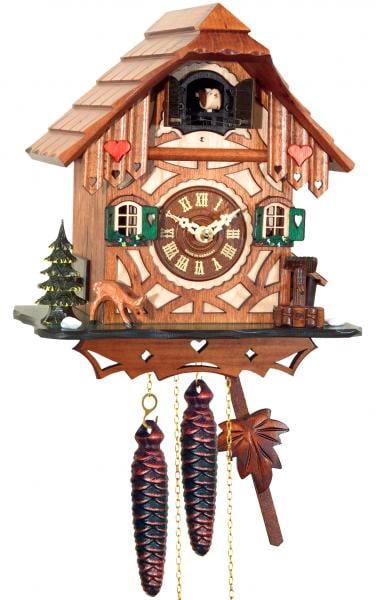 Picture of Alexander Taron 413 9 x 8.5 x 5.5 in. Engstler Weight-Driven Cuckoo Clock