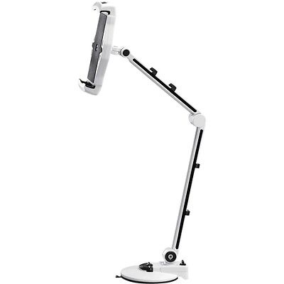 FULL MOTION EASY-ADJUST UNIVERSAL TABLET MOUNT - WHITE