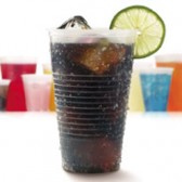 Picture of Fabri-Kal FABRK16 16 oz RK Ribbed Cold Drink Cups&#44; Clear