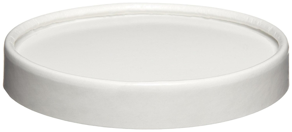 Picture of Solo Cups SCCCA16A Paper Lids for Food Containers, White