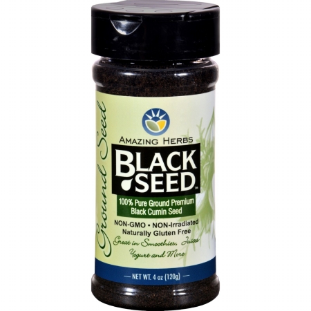 Picture of Black Seed 1648690 4 oz Gluten Free Ground Black Cumin Seed