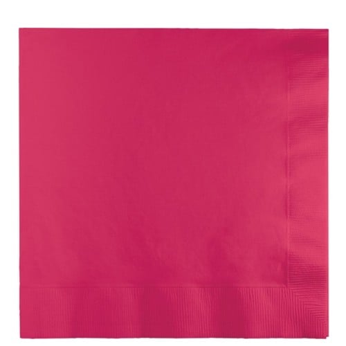 2-Ply Lunch Napkins - Hot Magenta