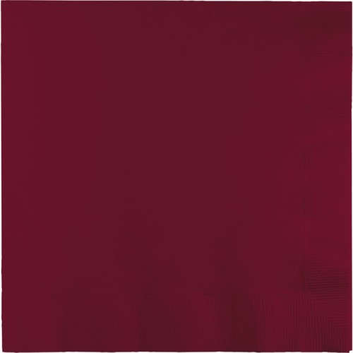 2-Ply Lunch Napkins - Burgundy