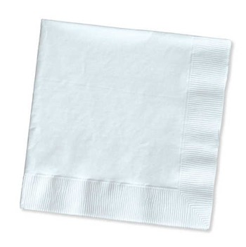 Picture of Hoffmaster Group 59000B 0.25 Dinner 3-Ply Fold Napkins&#44; White - 25 per Case - Case of 10