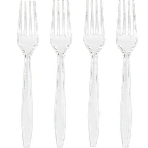 Picture of Hoffmaster Group 010461 Premium Plastic Forks - 24 per Case - Case of 12