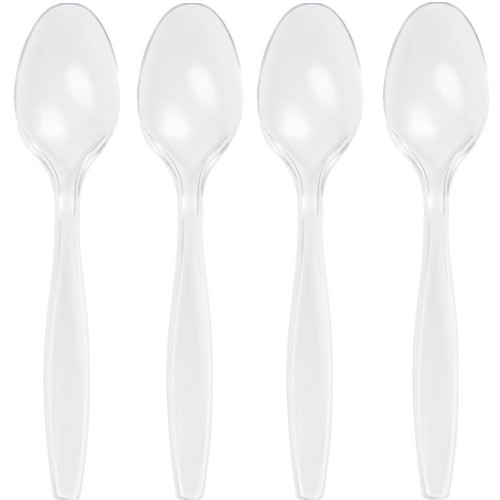 Picture of Hoffmaster Group 010551 Premium Plastic Spoons - 24 per Case - Case of 12