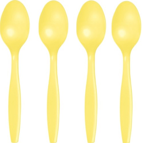 Picture of Hoffmaster Group 010560 Premium Plastic Spoons&#44; Mimosa - 24 per Case - Case of 12
