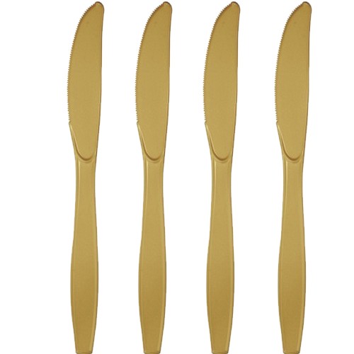 Picture of Hoffmaster Group 010588 Premium Plastic Knives&#44; Gold - 24 per Case - Case of 12