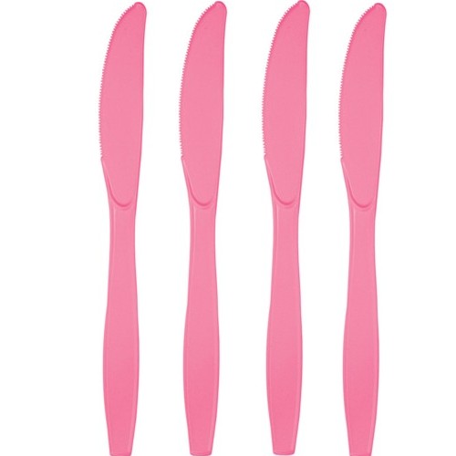 Picture of Hoffmaster Group 011348 Premium Plastic Knives&#44; Candy Pink - 24 per Case - Case of 12