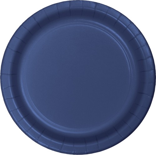 Group 9 in. Dinner Plate, Navy Blue - 24 per Case - Case of 10