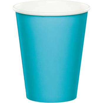9 oz Hot & Cold Cups - Bermuda Blue