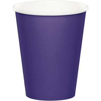 9 oz Hot & Cold Cups - Purple - 9 oz