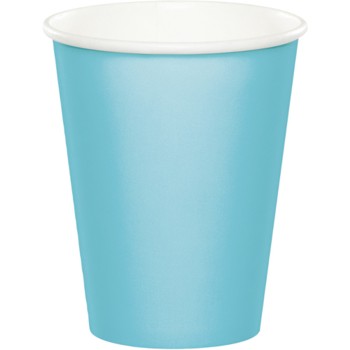 Group  9 oz Hot & Cold Cups, Pastel Blue - 24 per Case - Case of 10